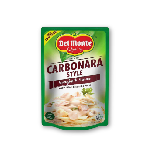 Del Monte Carbonara Style Spaghetti Sauce